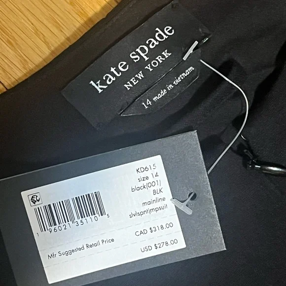 Kate Spade Black Jumpsuit - Picture 2 of 5